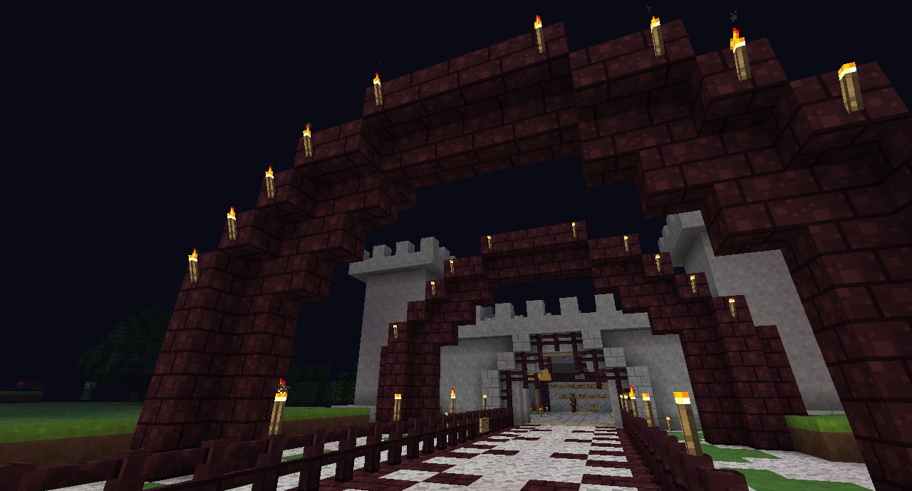 Arch of Nether Brick
